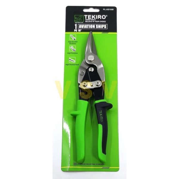 Terbaik Tekiro Aviation snips 10 / gunting seng / Gunting baja ringan Limited