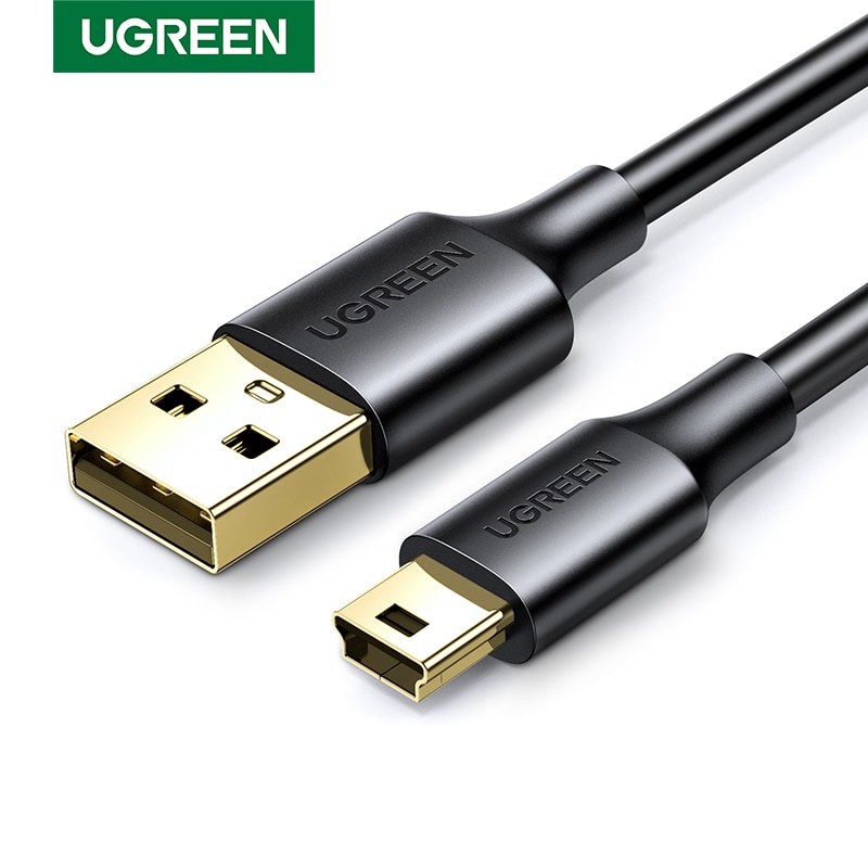 Ugreen Kabel Charger Data Mini USB Ke USB Cepat Untuk MP4 Player Car DVR GPS