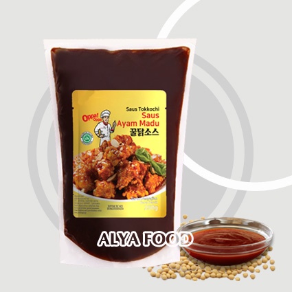 

Saus Ayam Madu 500 gr Saus Perendam Honey Chicken Sauce Oppa
