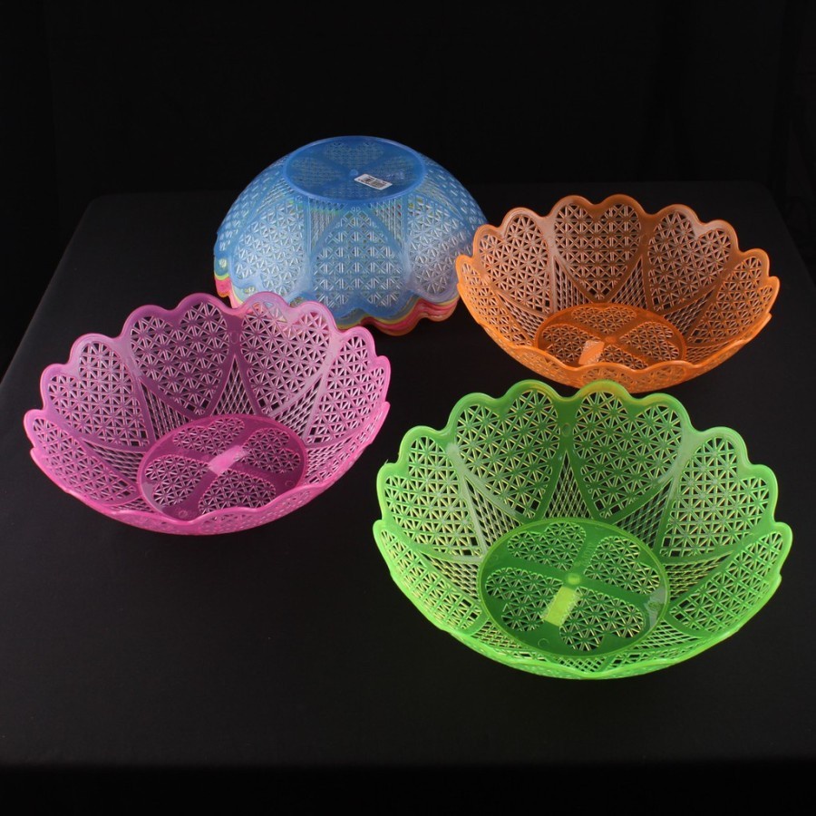 Tempat Buah Tiara Viola Keranjang Buah Parcel Hampers Bening Plastik