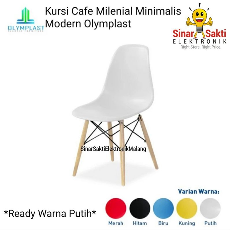 Kursi Cafe Milenial Minimalis Modern Makan Belajar Olymplast Aesthetic Resto