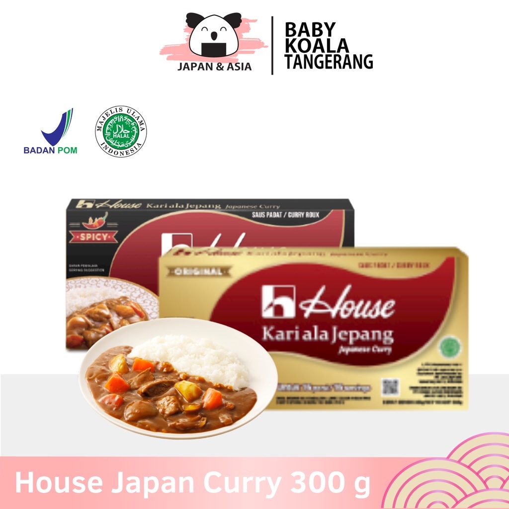 

HOUSE Japan Curry Kare Jepang 16 Porsi Halal │ Bumbu Kuah Kari Ramen Udon