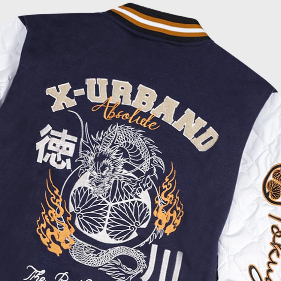 Langsung Atc X Urband Absolute Jaket Varsity Baseball Vintage Pria Wanita Streetwear Full Bordir Che