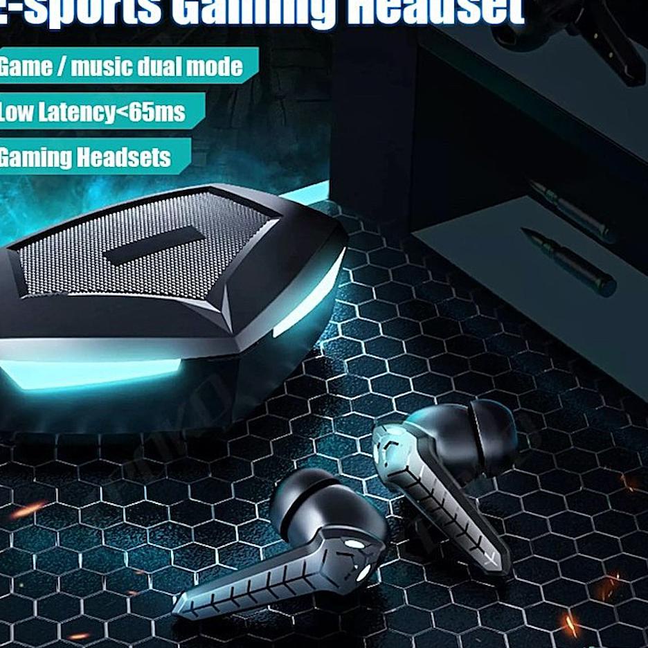 Produk Keren TWS P36 Headset Earphone Wireless Bluetooth Gaming Headphone Mode Low Delay