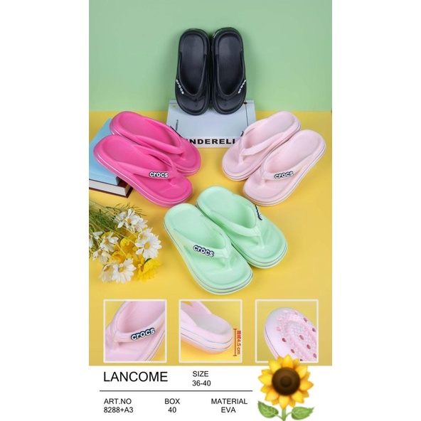 Sandal Karet Jelly Wedges Wanita Import Model Fashion KoreaTerbaru Original Kekinian by AGUNG STYLE Balance 8288+A3