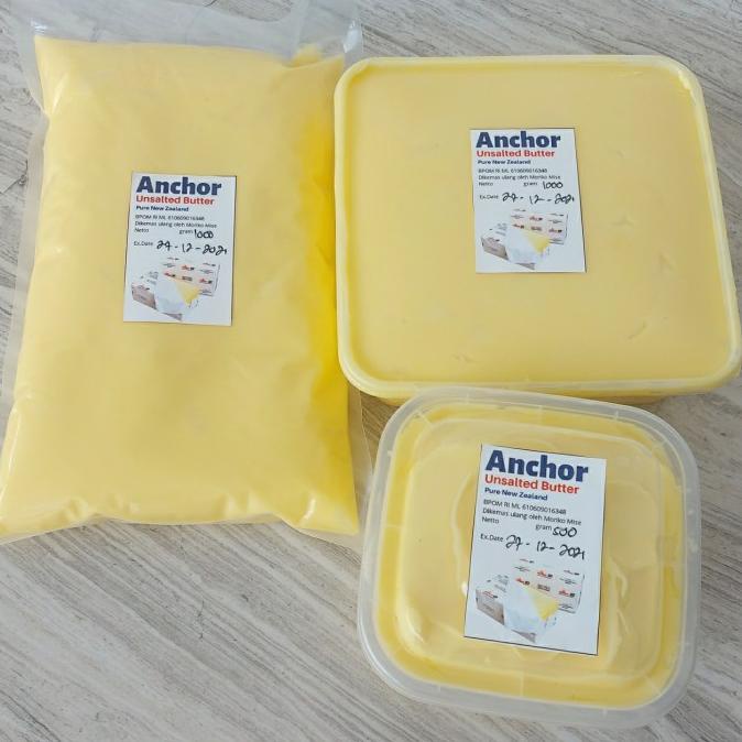 

unsalted butter anchor 200 gr REPACK / anchor unsalted butter 227 gr TERLARIS TERPERCAYA ORIGINAL