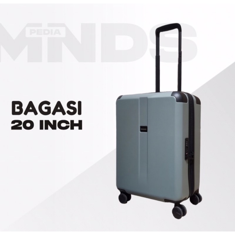 Koper 20 Inch Bagasi Galena By Lojel Kabin Pesawat Resleting Double