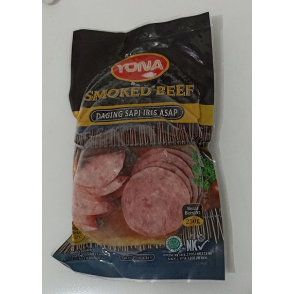 

Yona Smoked Beef Daging Sapi Iris Asap 250 gram