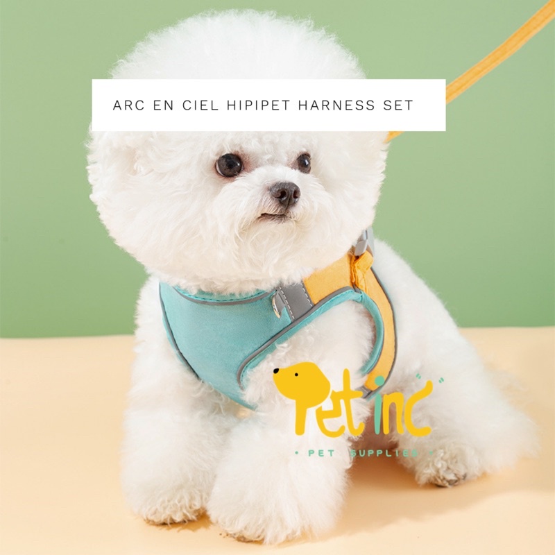 ARC EN CIEL HIPIDOG PET HARNESS SET