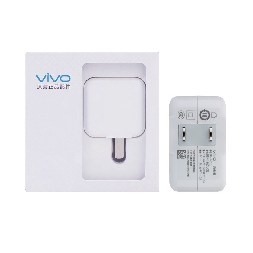 Charger Vivo Fast Charging Micro USB BK-T-01Q Charger Vivo Micro USB 3.0 Original 100%