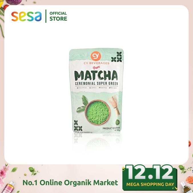 

CY Beverages Pure Matcha Ceremonial Super Green 100g