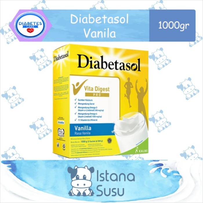 

(BISA COD) Diabetasol 1000 gr Vanila