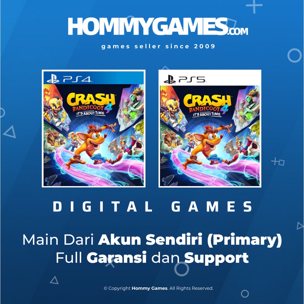 Crash Bandicoot 4 PS4 &amp; PS5 Digital Games