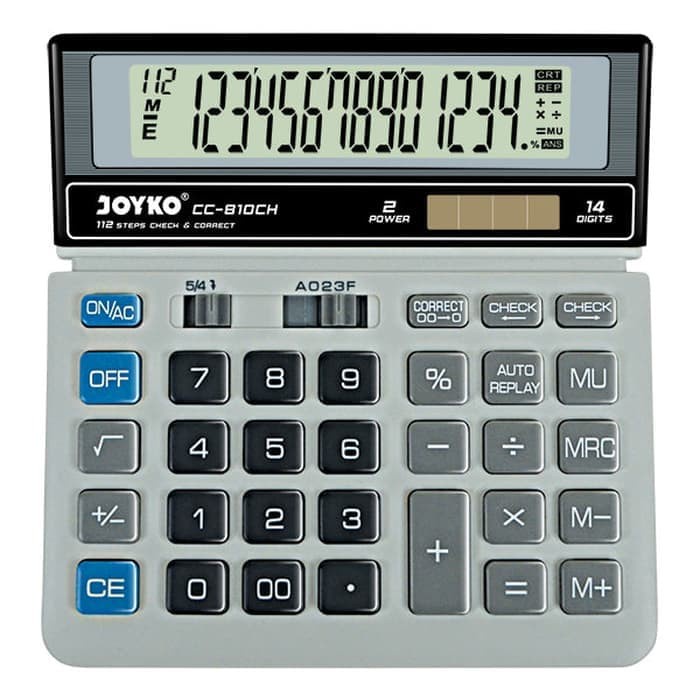 

KALKULATOR CALCULATOR 14 DIGIT JOYKO CC-810CH #ORIGINAL