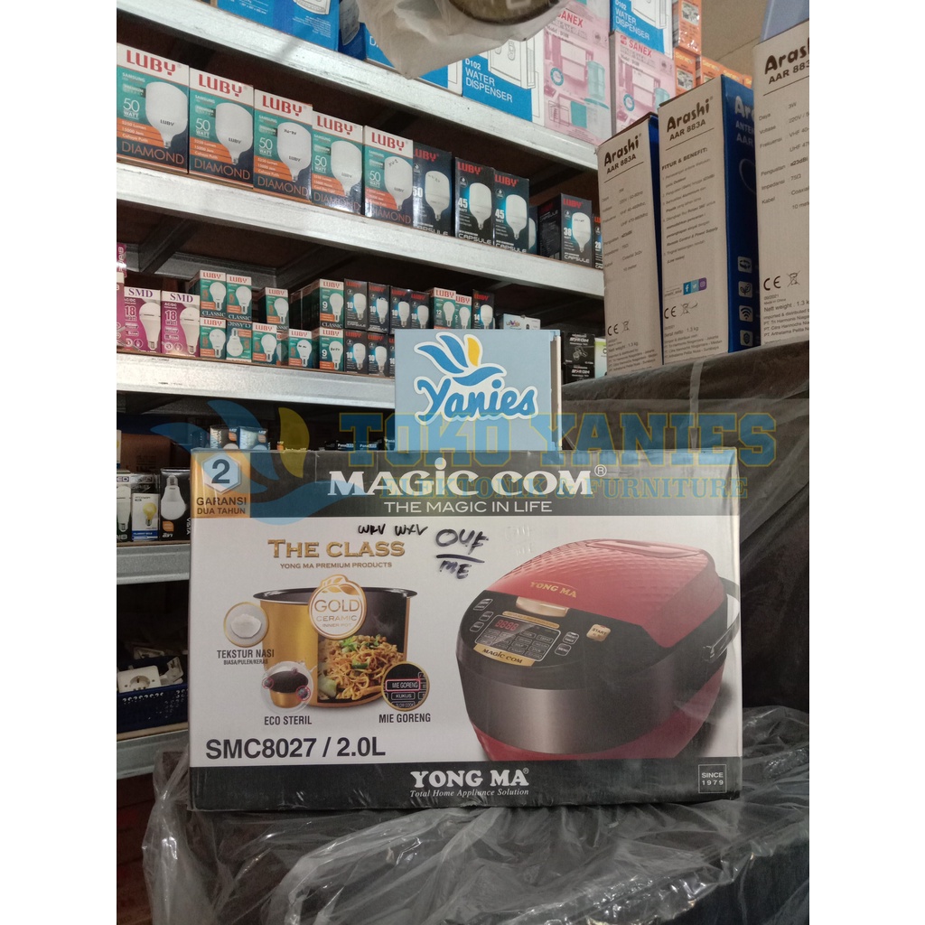 rice cooker mejikom YONG MA digital 2SMC8027/2 LITER