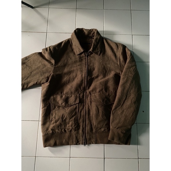 Uniqlo Jacket Material Suede