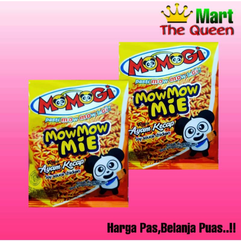 

MOWMOW MIE momogi ayam kecap renceng isi 10 x 20gr