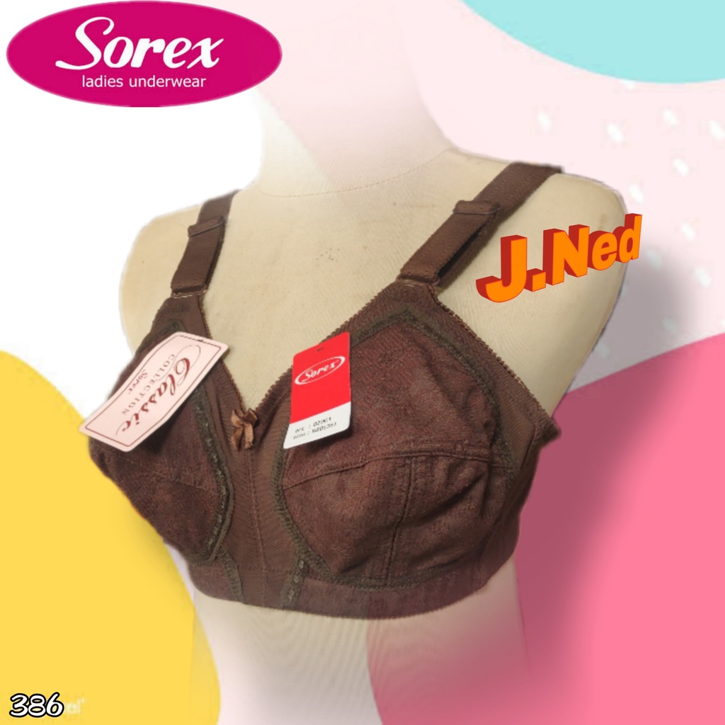 J386 - BRA  WANITA CLASSIC SOREX CUP C SIZE 36C - 46C