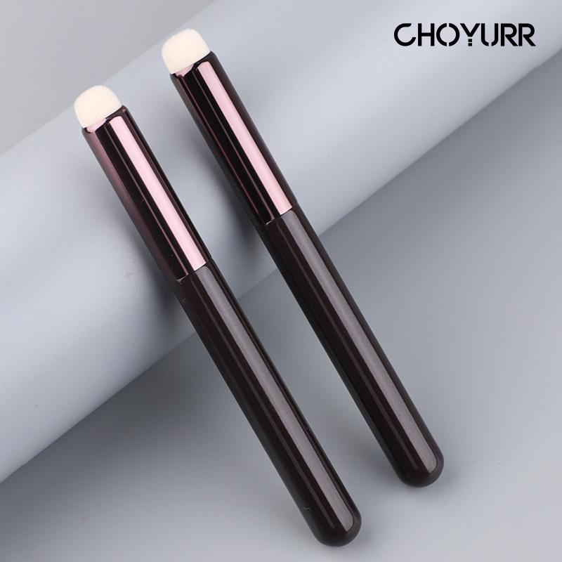 【COD】1 Pcs Multifungsi Concealer Brush Lipstik Smudge Brush Korea Wanita Soft Wol Batang Pendek Untuk Lipstik / Concealer Import-CH