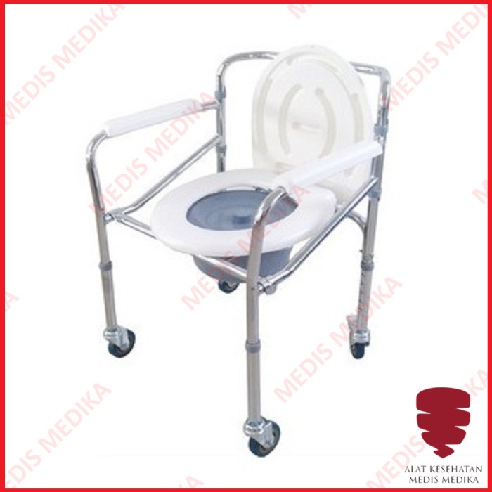 Kursi Commode Chair Serenity FS696 Toilet BAB Buang Air Besar dengan Roda FS 696