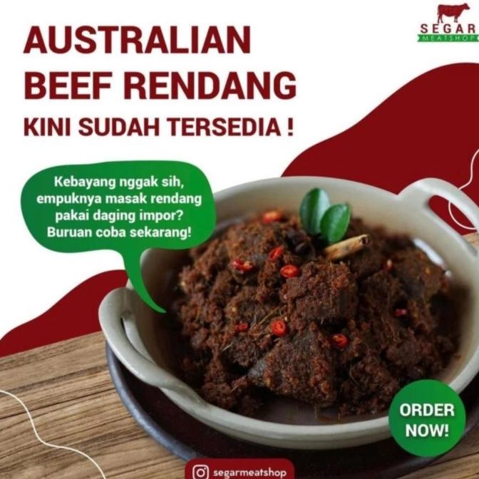 

Aus Beef Rendang - Daging Rendang Import Australia Storcicikfe