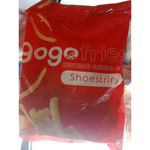 

Gogo Fries Shoestring Kentang Goreng Beku 1kg