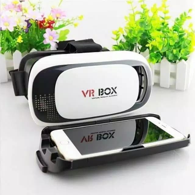 VR Box plus Remote / Joystick Paket Bundle Virtual Reality Box II Generasi 2 dan Remot Bluetooth Bundling