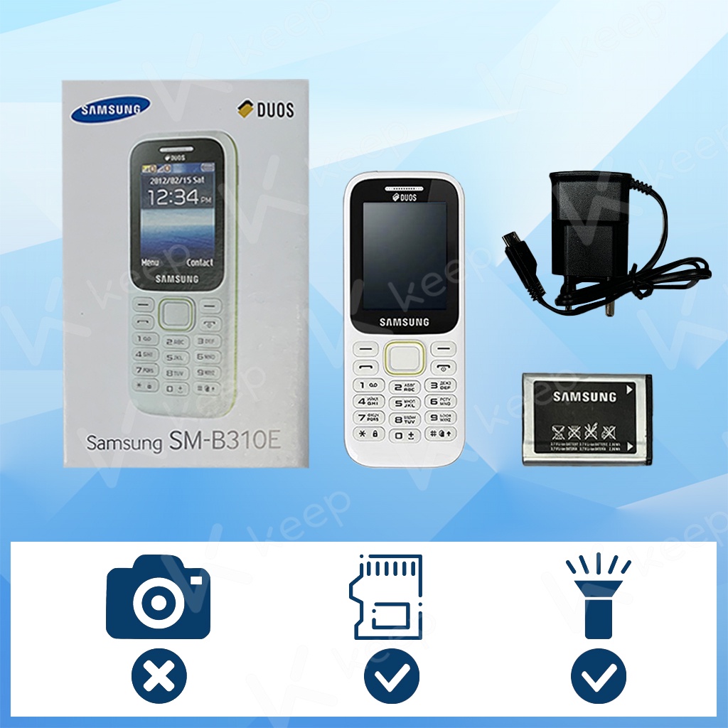 COD hp samsung b310e termurah phyton dual sim tombol besar