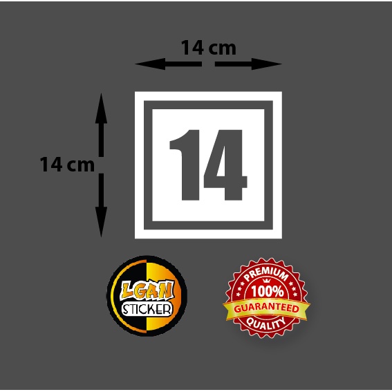 

STIKER ANGKA BOLONG DLM KOTAK UK 14 CM BAHAN REVLEKTIVE