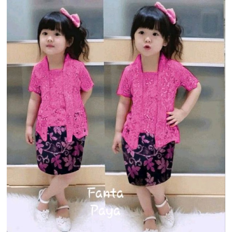 FREE ONGKIR SETELAN KEBAYA ANAK PEREMPUAN BAJU KEBAYA ANAK 2-5 TAHUN