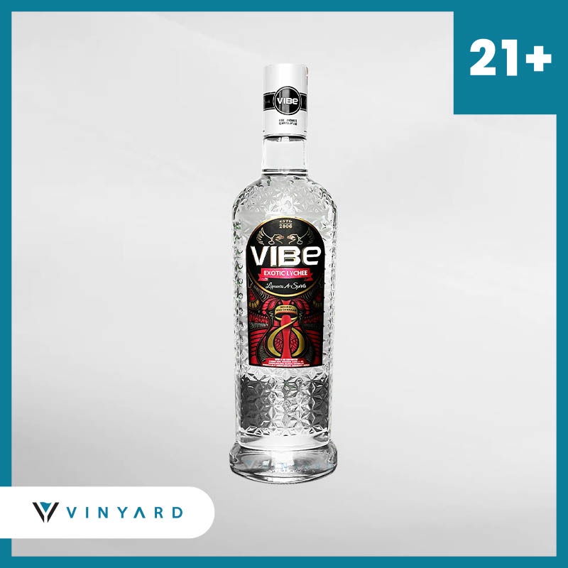 Vibe Exotic Lychee / Leci 700 ml ( Original &amp; Resmi By Vinyard )