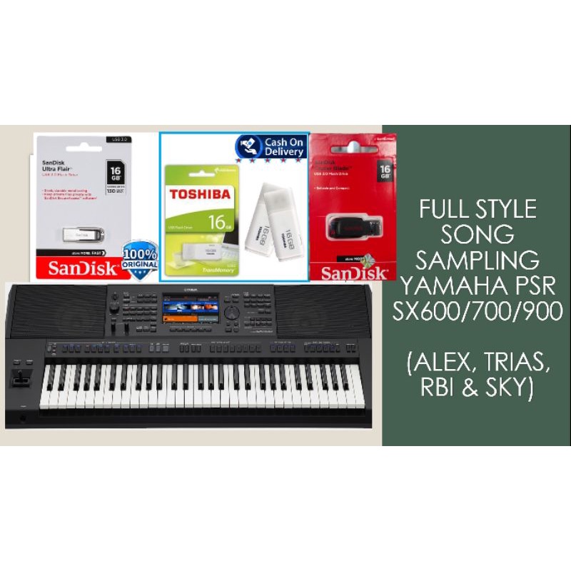 Update Style Song Sampling Yamaha PSR SX 600 SX 700 SX 900