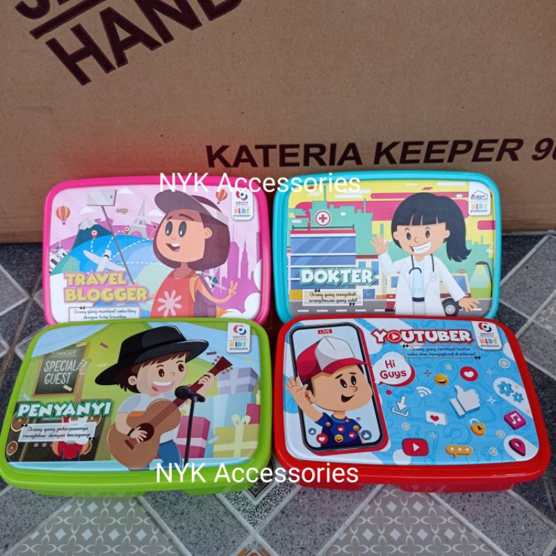 ompreng biggy 2 sekat / bekal anak biggy / bekal makanan / bekal sekolah / ompreng anak