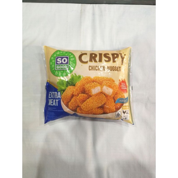 

So good Crispy chicken nugget 400gr Nuget ayam frozen