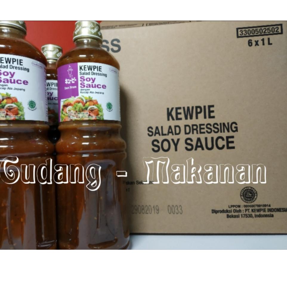 

[PRODUK PKQQ8] Kewpie Salad Dressing Soy Sauce 1 Liter DMF