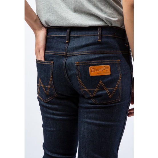 Celana panjang jeans wrangler original tipe spencer slimfit