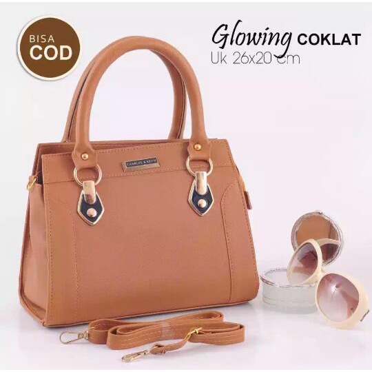 ORIGINAL Tas Kombinasi Wanita Tas Pesta Mewah Elegan Tas Selempang Wanita Fashion Sling Bag Women