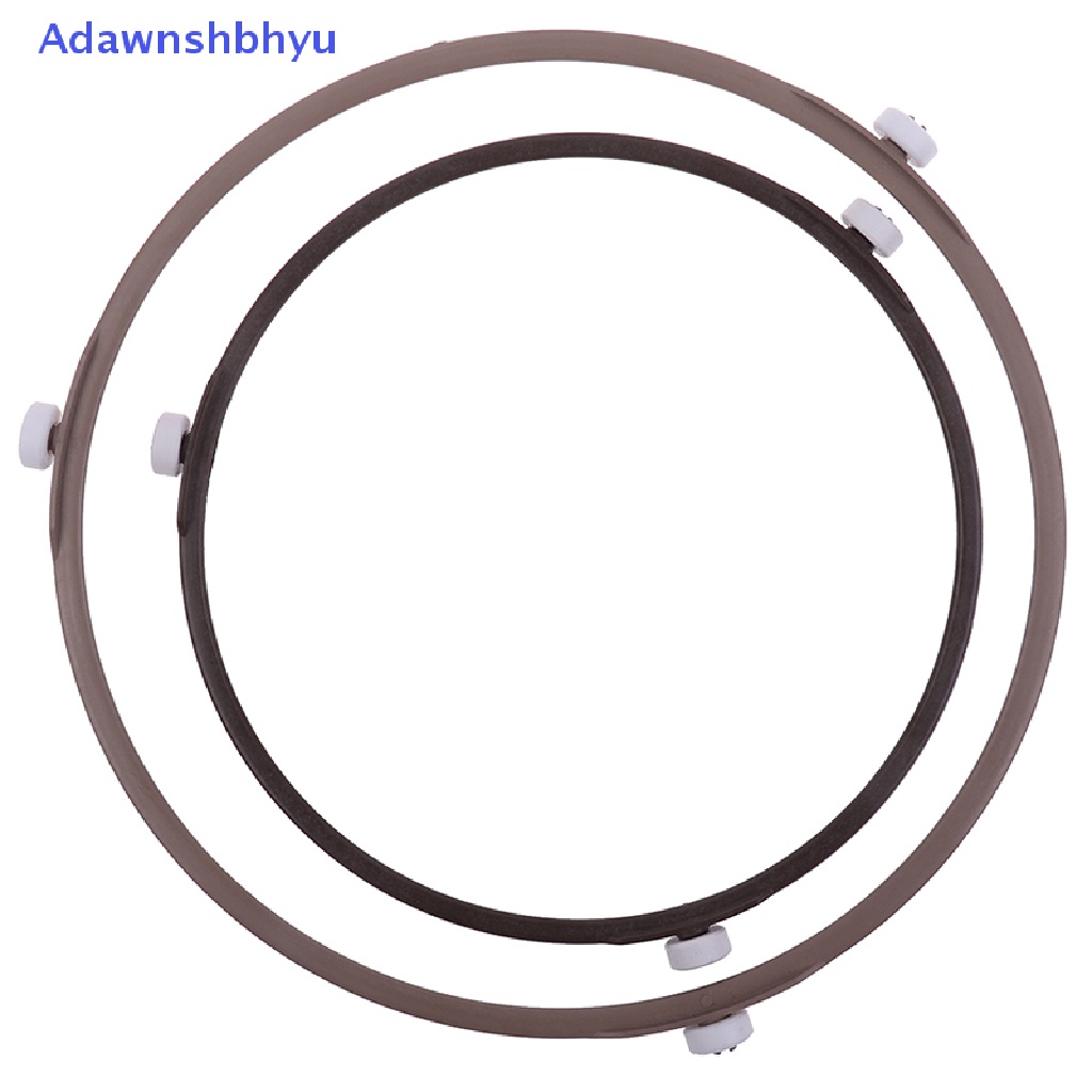 Adhyu 1Pc Nampan Alas Meja Putar Kaca Microwave Oven Rotag Ring Penyangga Stand ID