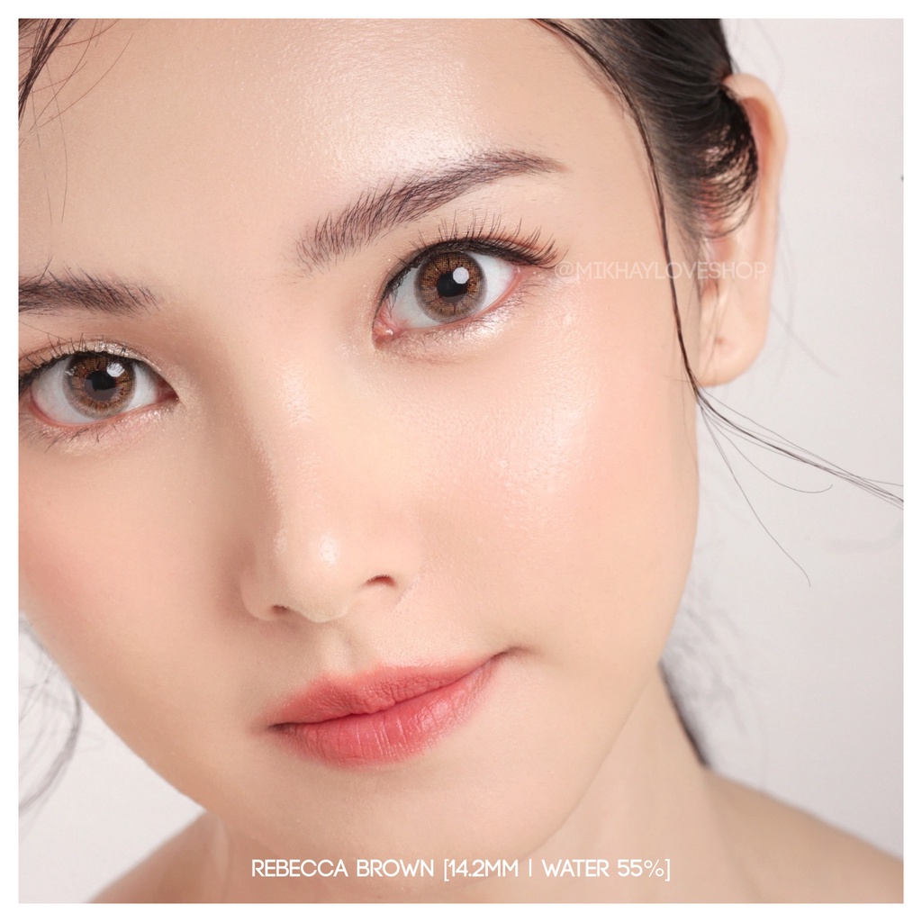 MIKHAYLOVESHOP Softlens Rebecca Brown | Kittykawaii