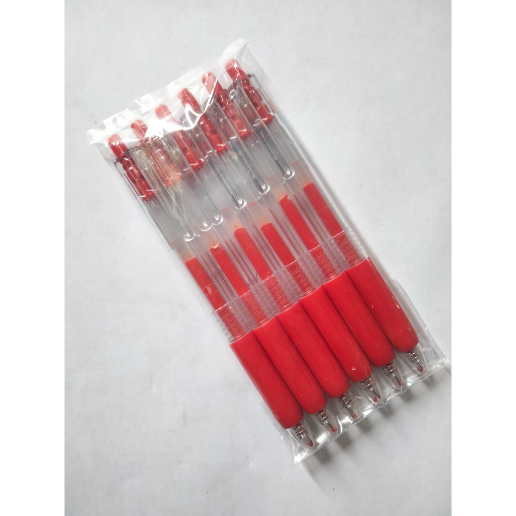 6pcs Pena Pen Pulpen Cetek Cetekan Gel OSM-ST0198