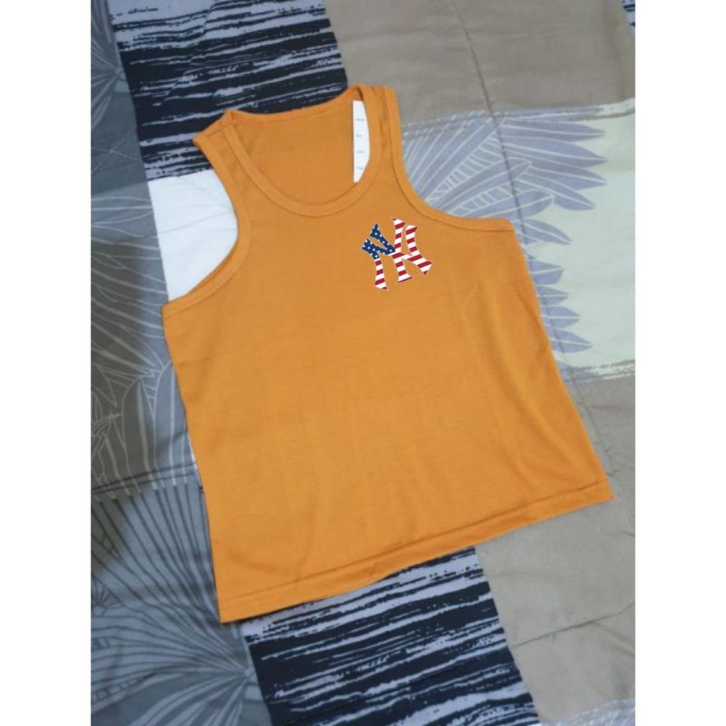 Singlet Anak Cowok Cewek Unisex NY Us Kaos Anak Usia 2 sampai 10 Tahun Tanktop Anak Lekbon Anak Laki Atasan Singlet Anak