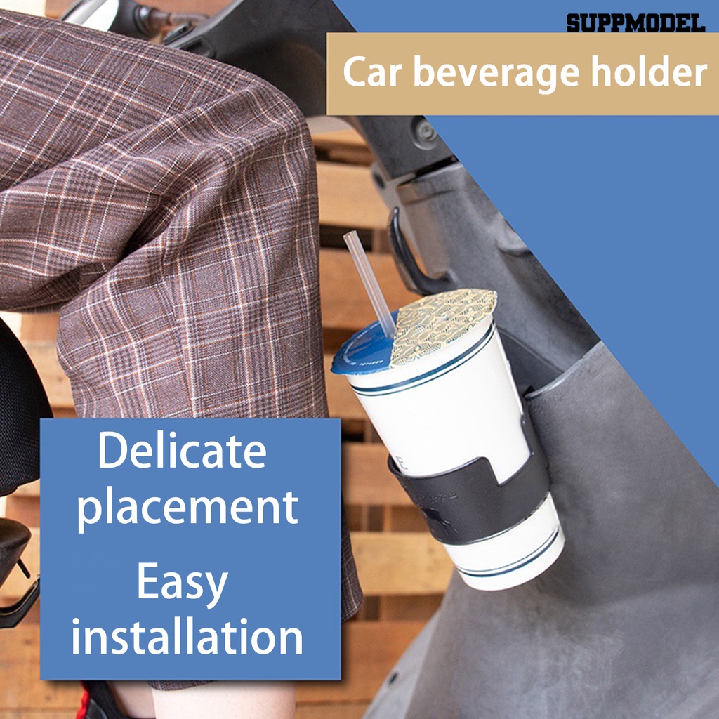 [Dekorasi] Cup Holder Multifungsi Gantung Berlubang Portable Motor Mobil Universal Tempat Gelas Air Untuk Kendaraan