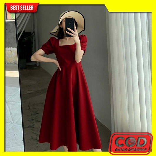 Dres Natal Wanita Korean Style Terbaru 2022 Tunik Modern Simple Elegan  Muslim Atasan Jumbo Kerja Pr