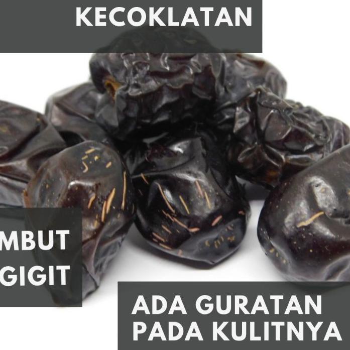 

HARGA GROSIR Kurma Ajwa 250 Gr Grade A Asli Madinah gas !!