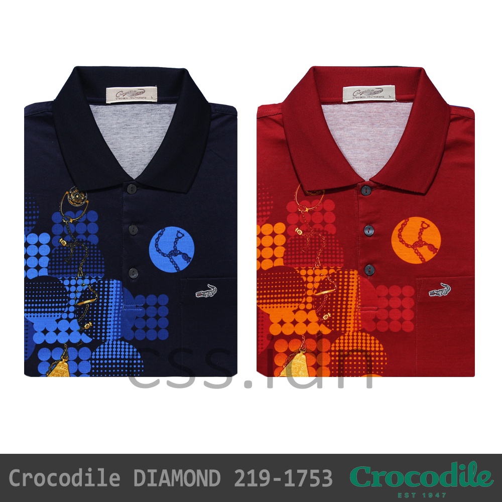 Kaos Kerah Pria Crocodile Diamond 219-1753