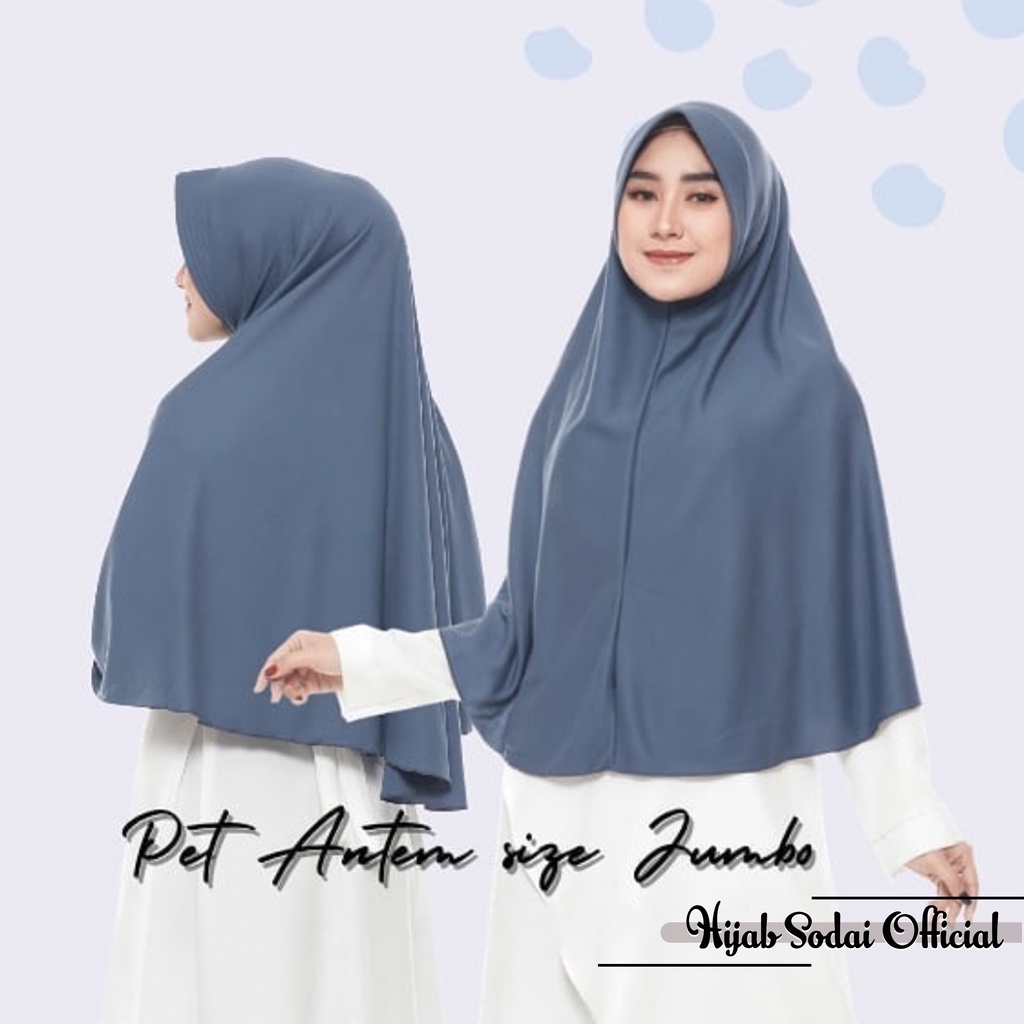 Bergo Hamidah Jumbo Jersey Ukuran XL