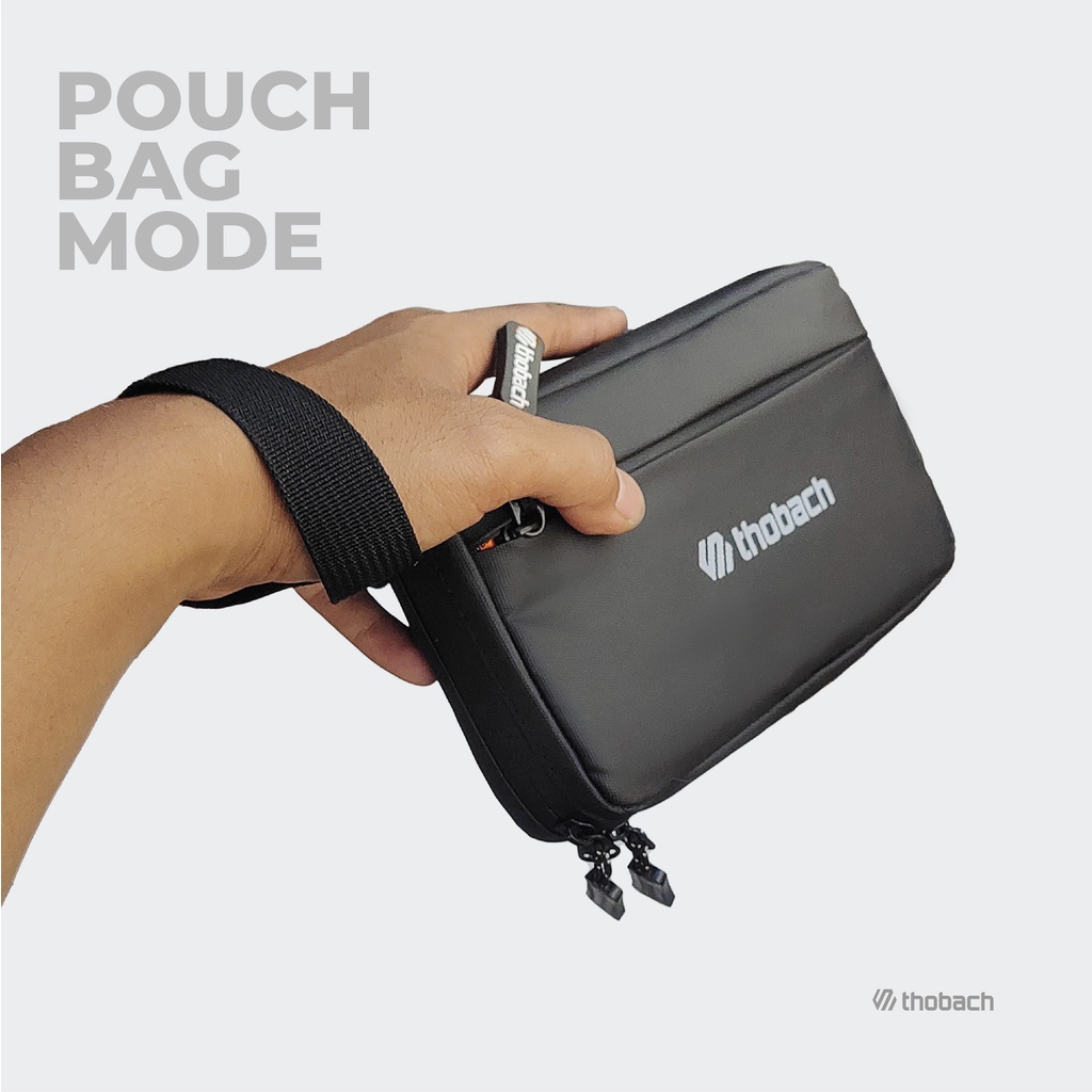 THOBACH - SLING POUCH WATERPROOF ELIO SLING PHONE SELEMPANG HAND BAG ANTI AIR DOMPET PRIA WANITA