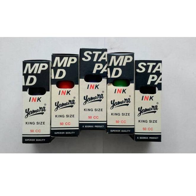 

ㆁ Tinta Stamp Pad / Stempel Yamura King Size 50 cc ↑