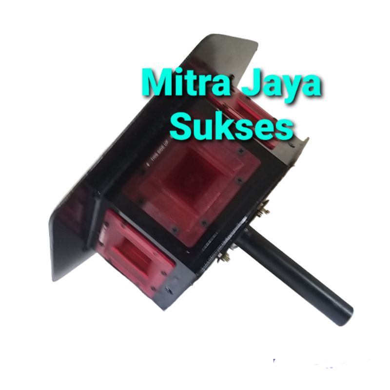 Tweeter Hexagonal Audax Ax 65 W WARNA MERAH ANTI AIR - 6 Sisi 6 Penjuru