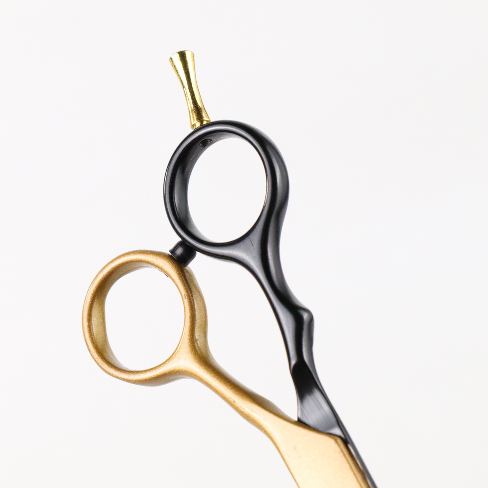 Gunting Rambut Profesional Sasak Flat Cut Trim Hairdressing Hair Thinning Scissors Salon Professional Pria Wanita Barber Hairdressing Scissors Thinning Stainless Steel